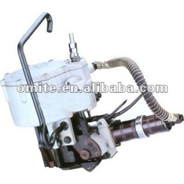 Pneumatic steel strapping tools