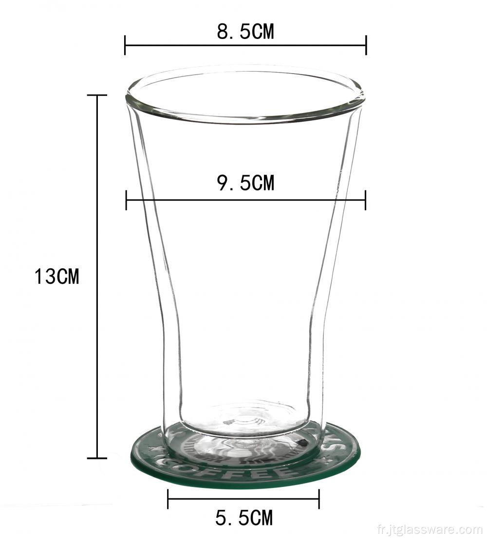 Boissons chaudes Verrerie Tasses en verre