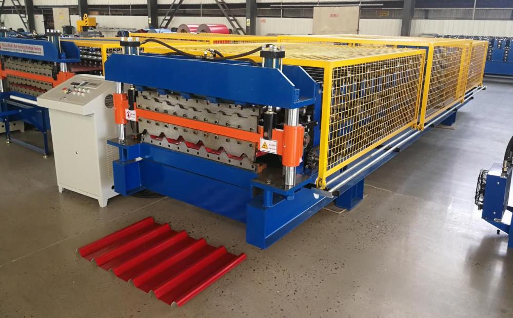 doubl layer EU Tr18 roll forming machine