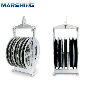 Overhead Transmission Line Large Diameter Stringing Block
