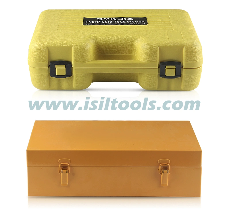 Igeelee Hydraulic Hole Digger Syk-8A/B Hydraulic Hole Punch Tool Hydraulic Knockout Tool Hydraulic Hole Puncher