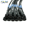 M12 Injection Waterproof Connector for LED Lights