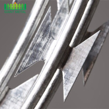 2018 hot sale Hot Dipped Galvanized Razor Barbed Wire