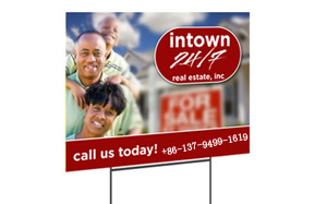 Corrugated Plastic Yard Signs