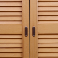 Đồn điền màu nâu Paulownia Shutters