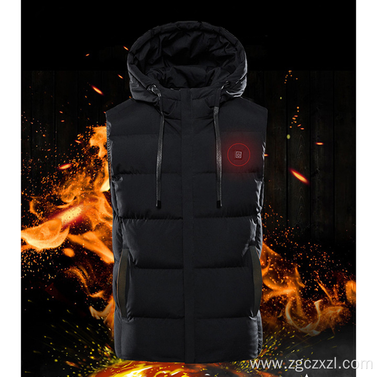 New vest hooded smart heating clothing