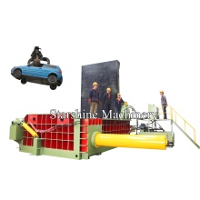 Waste Car Compactor Iron Scrap Baler