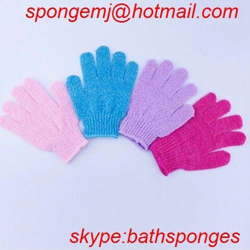 Nylon & Polyester Bath glove baby bath glove