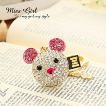 Crystal Cartoon Bear USB Disk