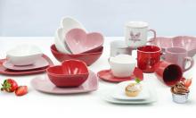 Stoneware dinner set - Valentine