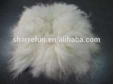 Chinese Spiky Angora Rabbit Hair White