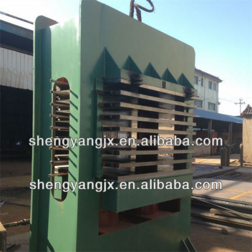 plywood hot press machine/melamine veneer machine/steam-heated hot press machine