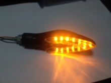 Motorcycle turn signals