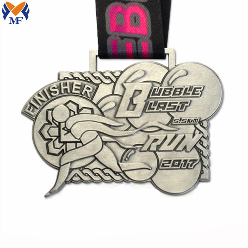 Médaille de finition du marathon de course Custom Custom