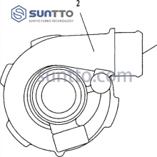Mcc Smart Fortwo Compressor Housing 822267-0001