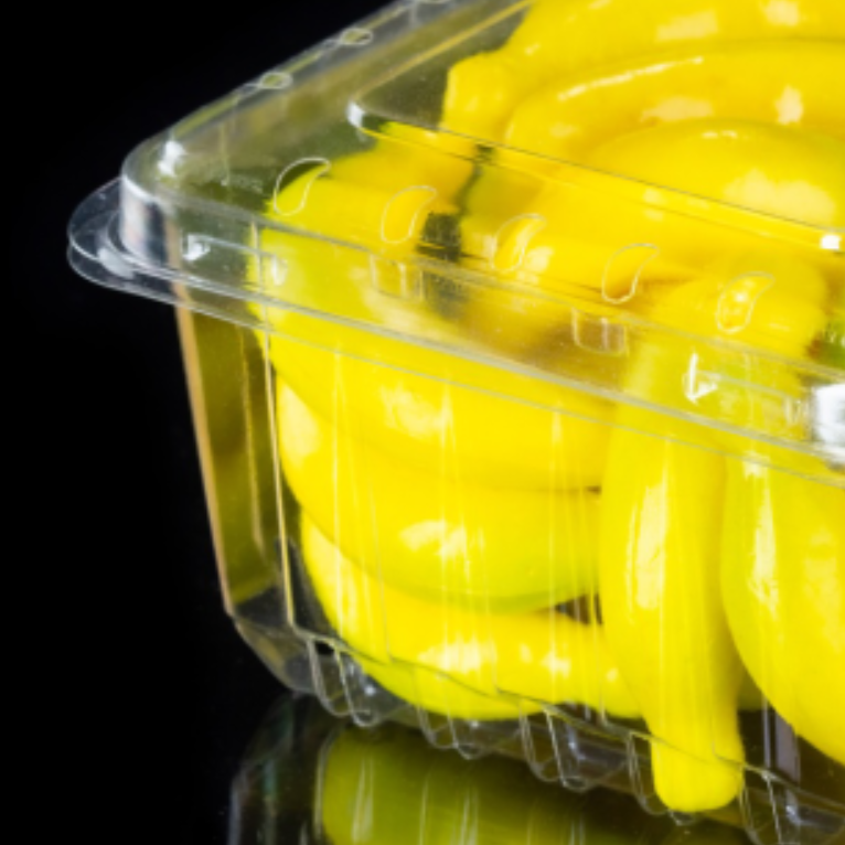 Transparente Blisterverpackung für Obst