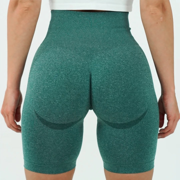 Pantaloncini sportivi a vita alta da donna