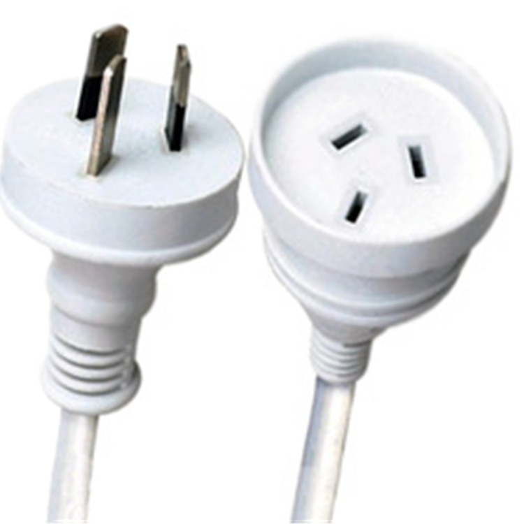 Australian 2 Pin power extension cord with C7 connector