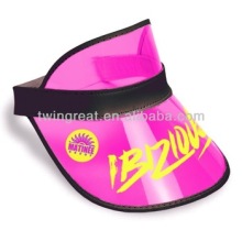 pvc visor cap