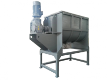 Chemical mixture ribbon blender