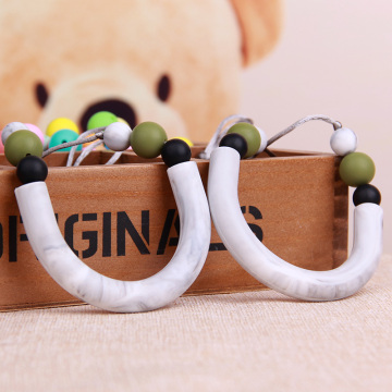 Fashional Mom Wear Silicone Baby Teething Necklace