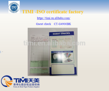 CT-G4900BK Colorful guest check