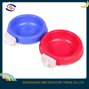 pet plastic food bowl/pet travel water bowl