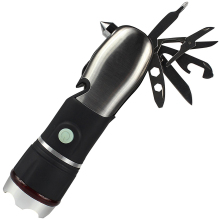 IHUAlite 10-in-1 Multifunctional LED Flashlight with Tools