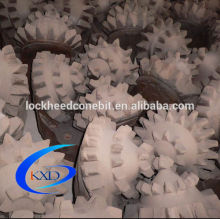 iadc 211 Scrap steel tooth tricone rock bit/mill tooth rock bit for well drilling