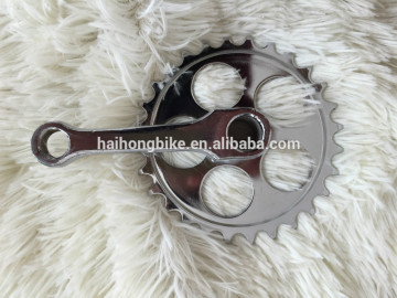 steel bicycle crank for sale made in china/steel bicycle crank/bicycle chainwhel and crank