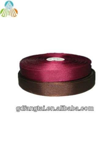 polyester grosgrain woven ribbon belt