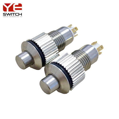 IP68 8mm Metal Pushbutton Switches