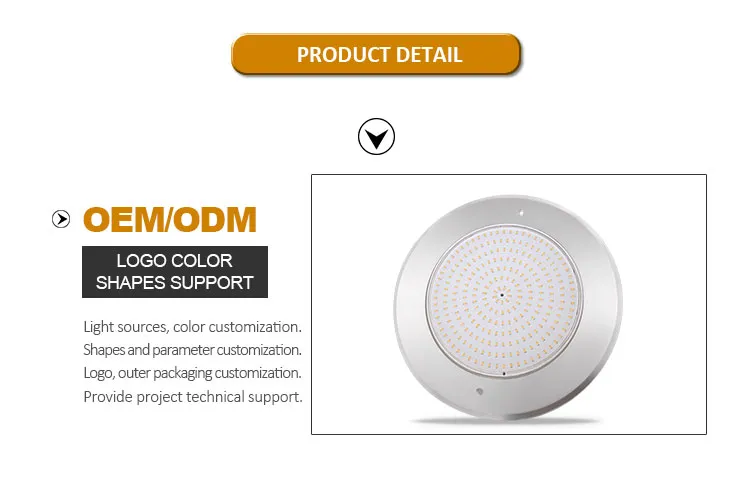 Ultra Slim IP68 Waterproof 12V LED Pool Light Fixture