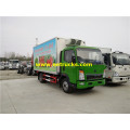 4m HOWO Refrigerated Insulated Box Trucks