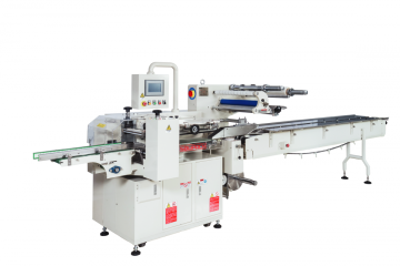 Flow Wrapping and Shrinking Packing Machine