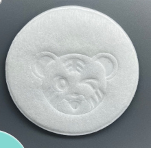 New Product Oval Cotton Pads with pattern printing