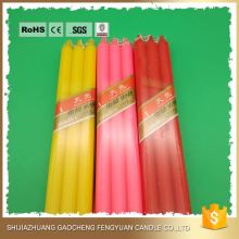 christmas colorful glass jar soy candle candles