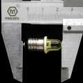 Ampoule à vis miniature E10 Ampoule jaune de signal 4,5 V