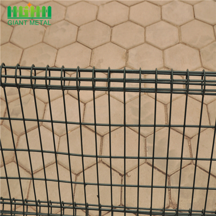 Giant Braided Welded Metal Double Circle Fence