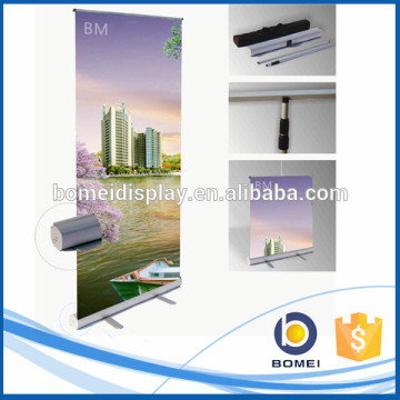 High quality telescopic roll up banner stand