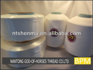 High tenacity and cheap price polyester dyeable sewing thread