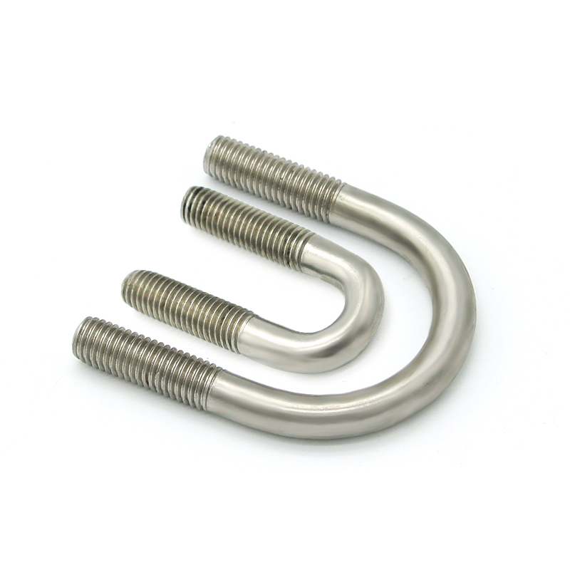 stainless steel u bolts saddle clamps and nuts