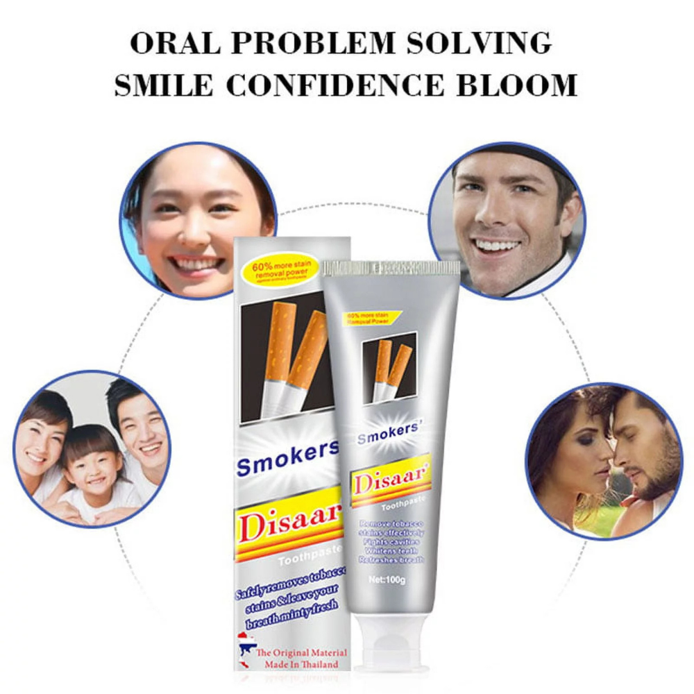 toothpaste for smoker.