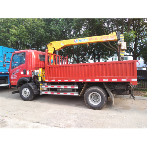 Camion-grue de transport à empattement de 4160 mm FAW