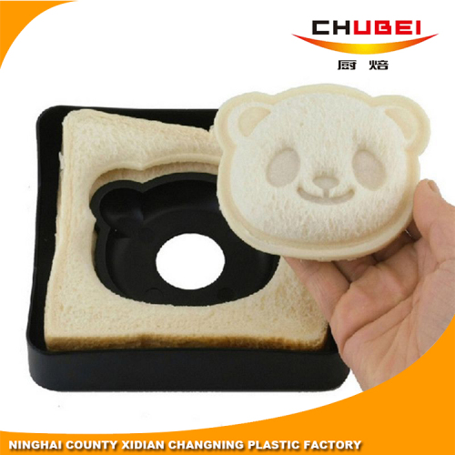 Plastic Panda Sandwich Crust Cutter DIY Bread Mold
