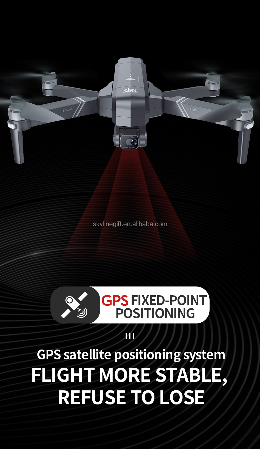 Fast shipping SJRC F11 4K Pro Drone With 2 axis gimbal with 30min flying time and 1.2km FPV Distance