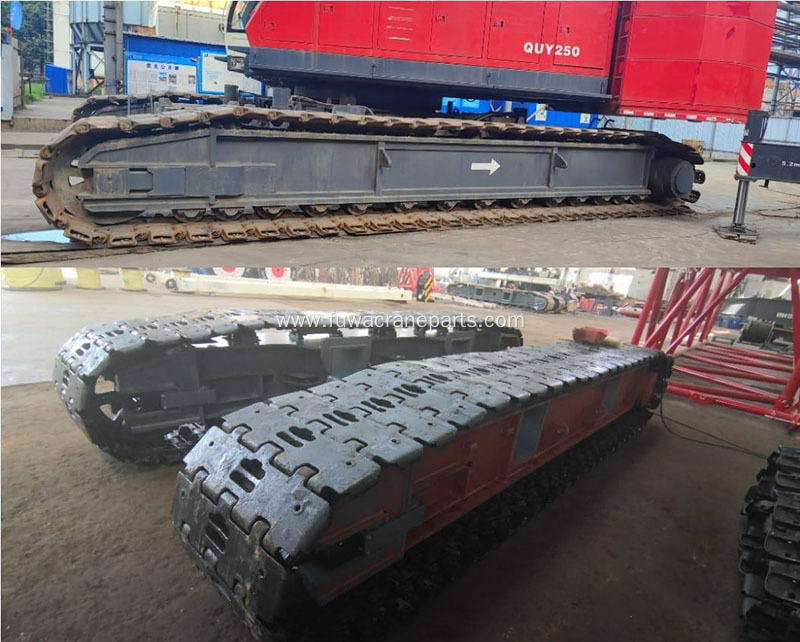 crawler crane traveling assy one side or couple