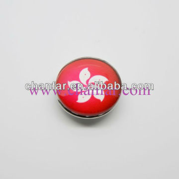 Glass Button Snap Button Charms Hottest Sale