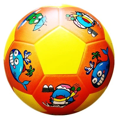 Green Color Fish Style Rubber Football Toys