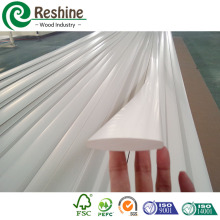 Extrusive White Paint PVC Shutter Profile